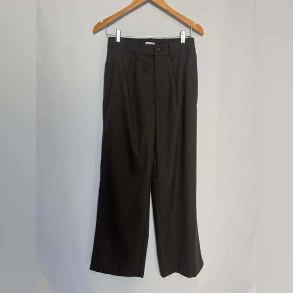 Madewell Pants - NEW / Madewell pinstripe elastic waist pants